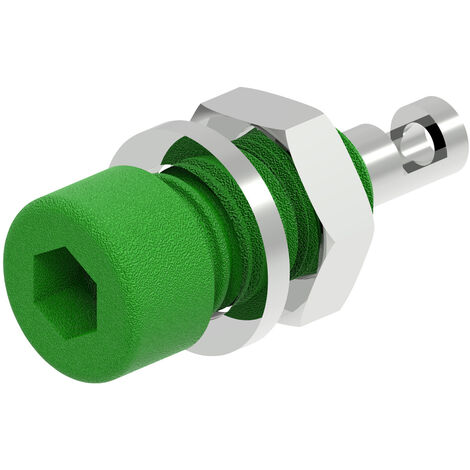 Electro PJP 224-M5-C-CD1-V Laborbuchse  Stift-Ø: 2 mm Grün 1 St.