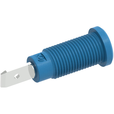 Electro PJP 228-2-I-CD1-Bl Sicherheits-Einbaubuchse   Blau 1 St.