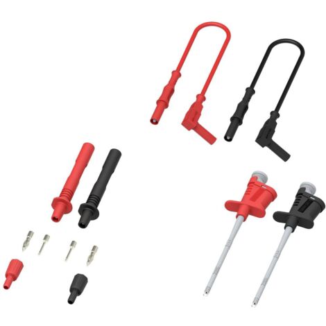 Electro PJP 425 Set de cordons de mesure noir, rouge 1 pc(s)