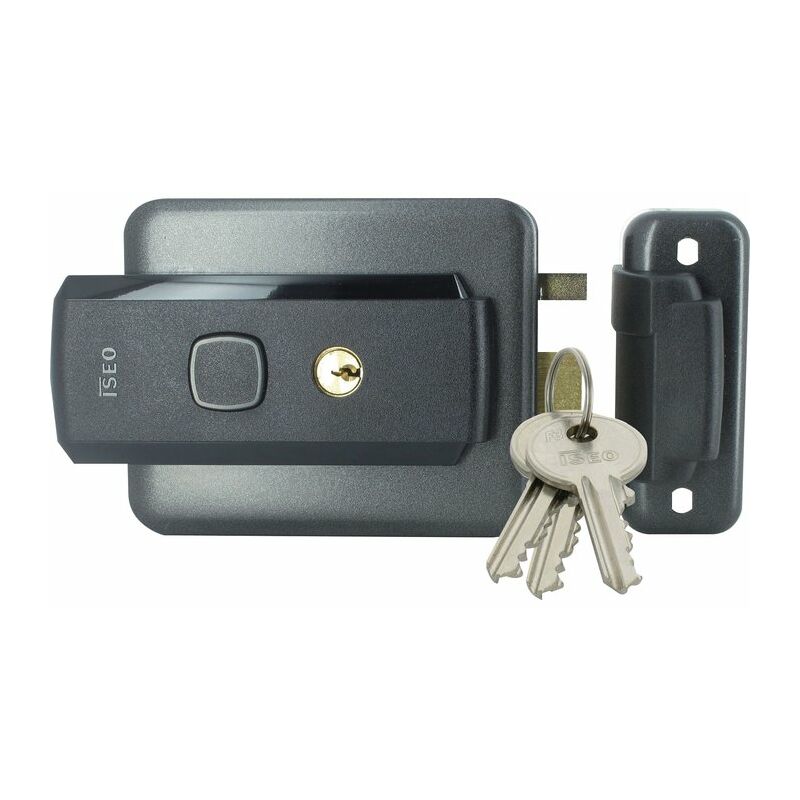 Isé - lectro-serrure en applique série 5 Iseo - Avec demi-tour seulement