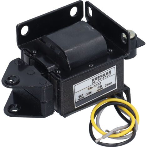 Électroaimant à solénoïde type poussée-traction 220V AC étanche avec dissipation thermique
