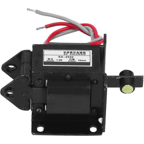 Électroaimant de traction AC 220V SA-2502 pour applications industrielles