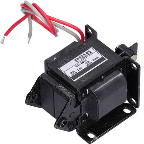 Électroaimant de traction SA‑2602, 2.0N, 15mm, 220V AC pour systèmes industriels et automatisation