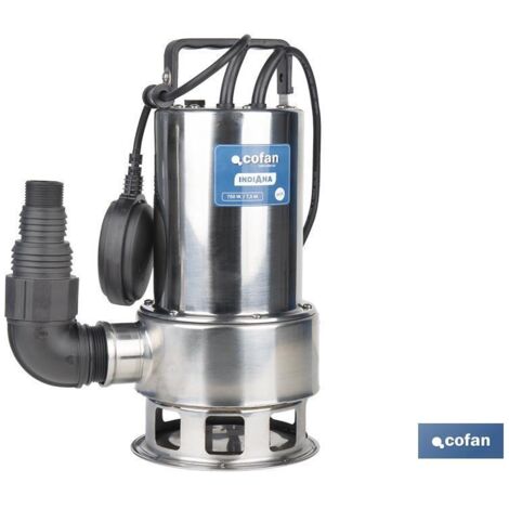 electrobomba sumergible modelo lousiana 750 w 10 m cable caudal 13.000 l/h