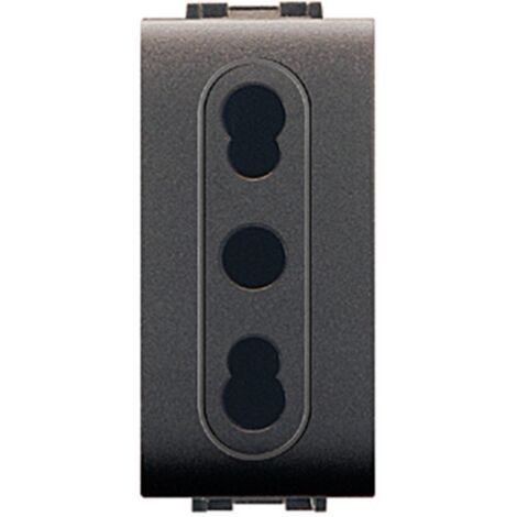 Electrochannels Mylife Art 4045 Prise bypass bivalente compatible avec Btcino