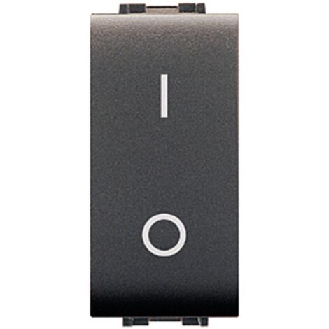 Electrochannels Mylife Series Art 4009 Interrupteur bipolaire compatible avec Btcino