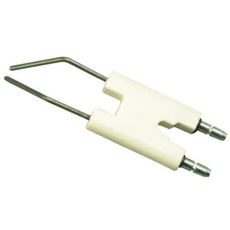Electrode allumage chaudière 37mm x 24mm – Compatible brûleurs WL5/WL10/WL15/WL20 – Longueur embout 12mm – Diamètre embout 4mm – Weishaupt