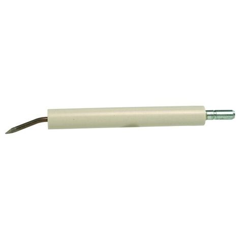 Electrode allumage chaudière 58mm – Longueur 58mm, diamètre 8mm – Compatible brûleurs BENTONE B10-B20 et autres modèles