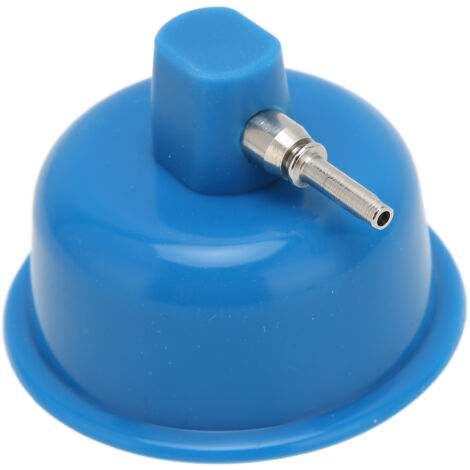 Électrode de Massothérapie Professionnelle avec Ventouse à Pression Négative - Accessoire pour Appareil d'Électrothérapie Bleu