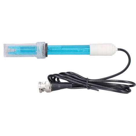 Électrode de mesure du pH avec connecteur BNC – Sonde combinée de laboratoire pour tests de qualité de l’eau