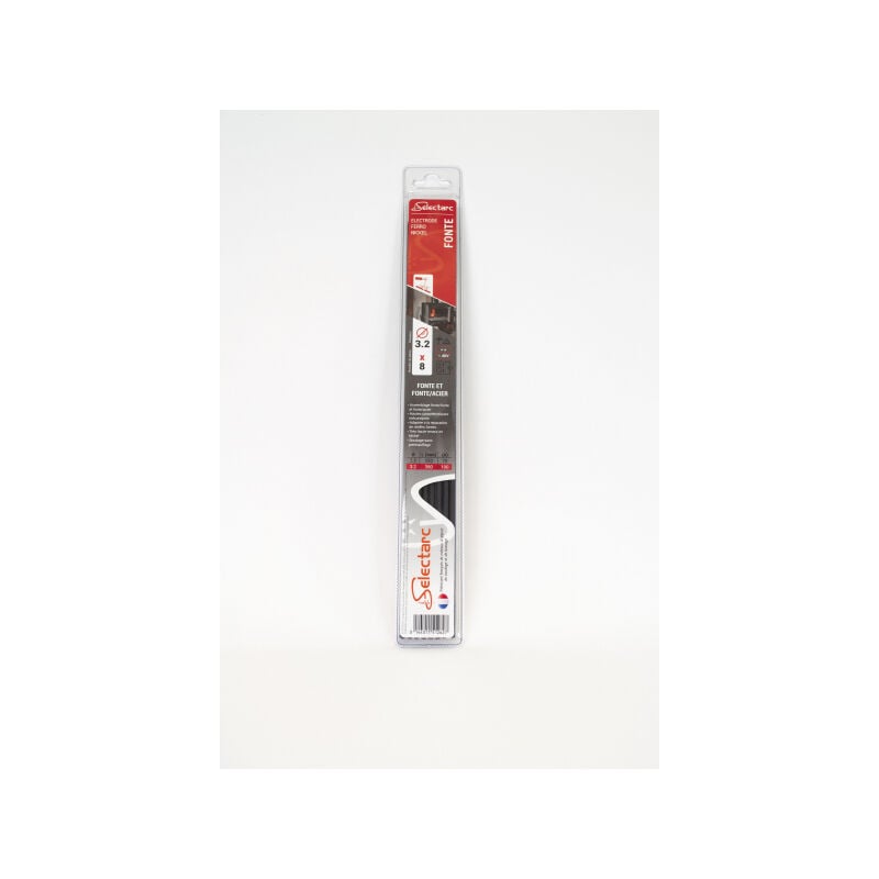 Baguettes soudure fonte 3.2mm lot de 8 - longueur 350mm Selectarc