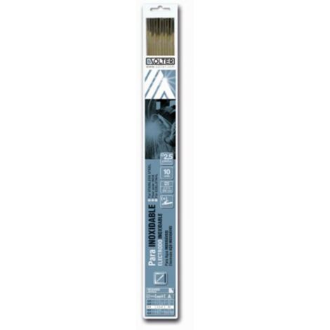 ÉLECTRODE INOXYDABLE BLIST.10U - 2,5X350 MM