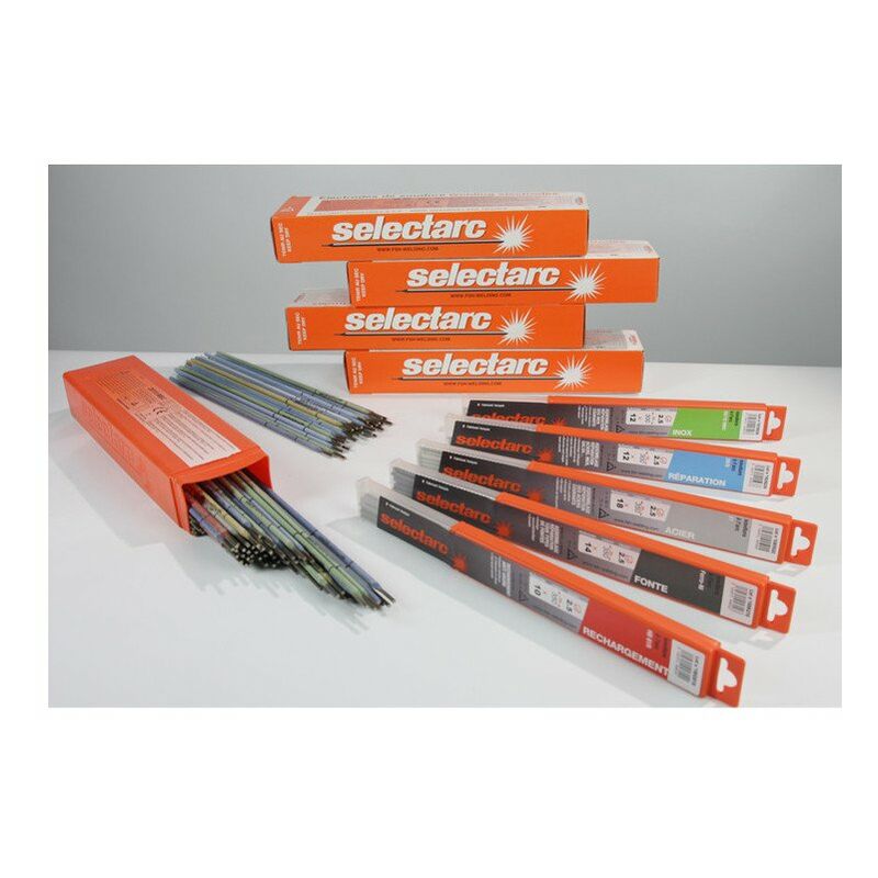 Electrode rutile aciers - conditions difficiles - ø2,5 x 350 - 52 élec.