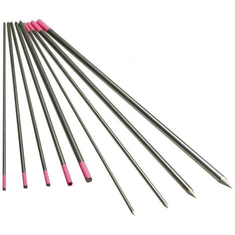 Électrode tungstène LYMOX D.3,2mm L.175mm rose LITTY