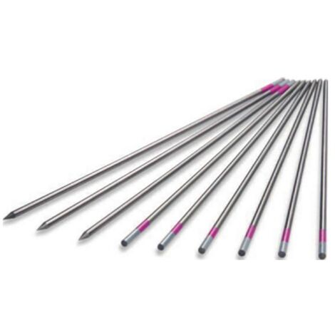 Électrode tungstène LYMOX LUX® D.2,4mm L.175mm rose-gris LITTY