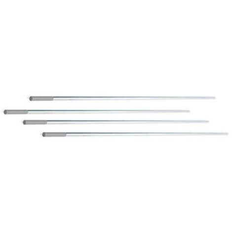 Électrode tungstène TIG CERIUM - Diamètre : 3,2 mm - Coloris : gris - Nombre d'électrodes : 10 - BINZEL