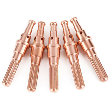 Électrodes de découpe plasma, consommables de coupe complets 5 pièces électrode SL60-100 en cuivre 9-8232 pour