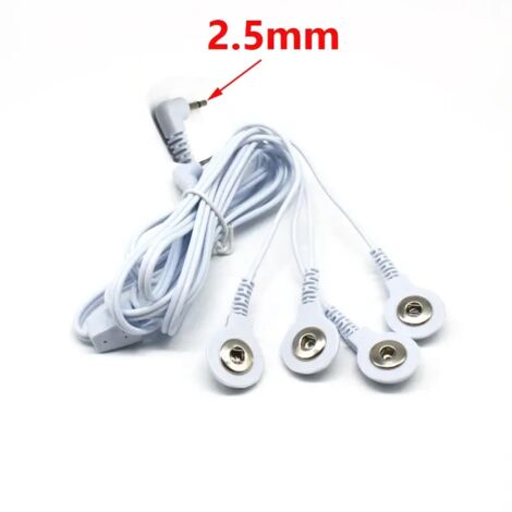 Électrodes de massage par impulsions auto-adhésives de rechange pour appareil TENS (électrostimulation musculaire) - Appareil de physiothérapie EMS - Relaxation musculaire  04207-AquaForge