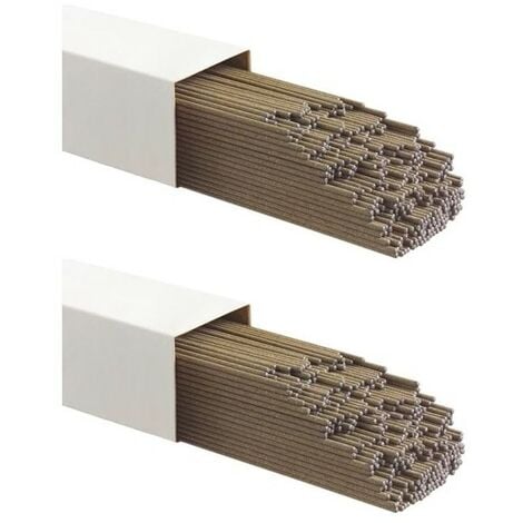 Electrodes de soudure Acier 3.2 x 350mm 6 kg 204 Pièces Baguettes traditionnelles toutes positions MMA E6013 FUSION
