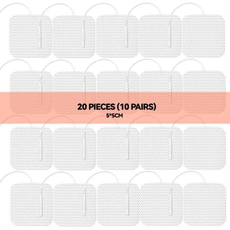 Électrodes EMS Compex pour stimulateur musculaire, patch d'acupuncture, physiothérapie, dizaines d'appareils, gel conducteur, massage corporel03975-AquaForge