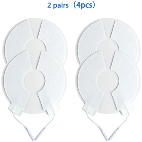 Électrodes EMS pour appareil de thérapie par fréquence électrique numérique pour la poitrine et le visage, masseur vibrant, stimulateur de soutien-gorge 05776-AquaForge