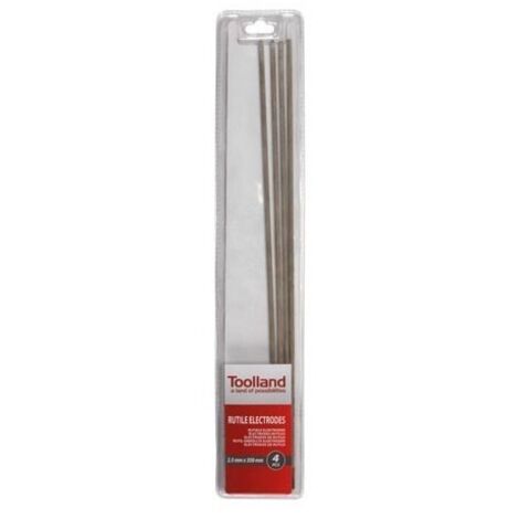 Électrodes rutiles - 2 5 x 350 mm - 4 pcs