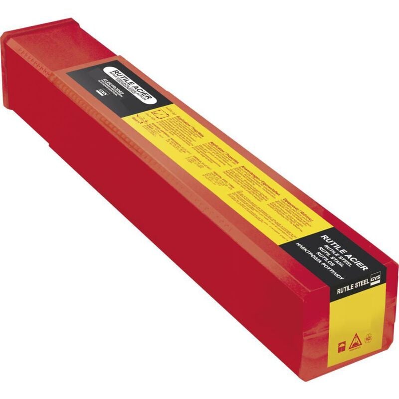 Rutil E6013 - ø 2,5 mm Électrodes de soudage 252 pc(s) (ø x l) 2.5 mm x 350 mm 60 - 100 a - GYS