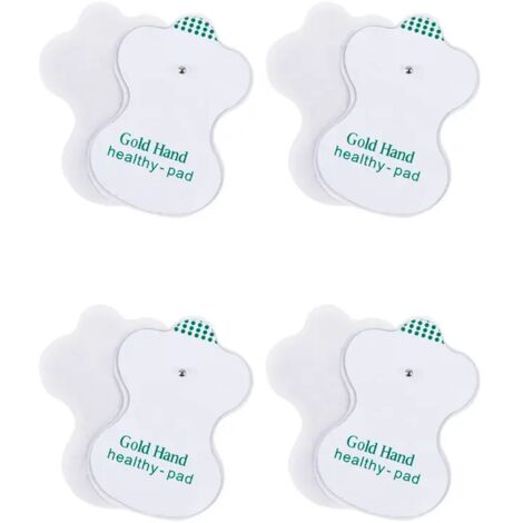 Électrodes TENS auto-adhésives, électrodes EMS, stimulateur musculaire électrique, accessoires de physiothérapie, masseur corporel basse fréquence03737-AquaForge