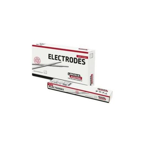 LINCOLN ELECTRIC Electrodo de soldadura Lincoln Arosta 304L, 2,5 mm, 92 piezas (2,0 kg), para aceros inoxidables, recubrimiento básico, excelente resistencia a la corrosión.