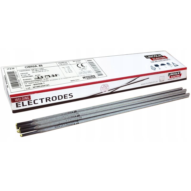 ELECTRODO LINCOLN OMNIA 46 FI 3.2mm / 2.3kg