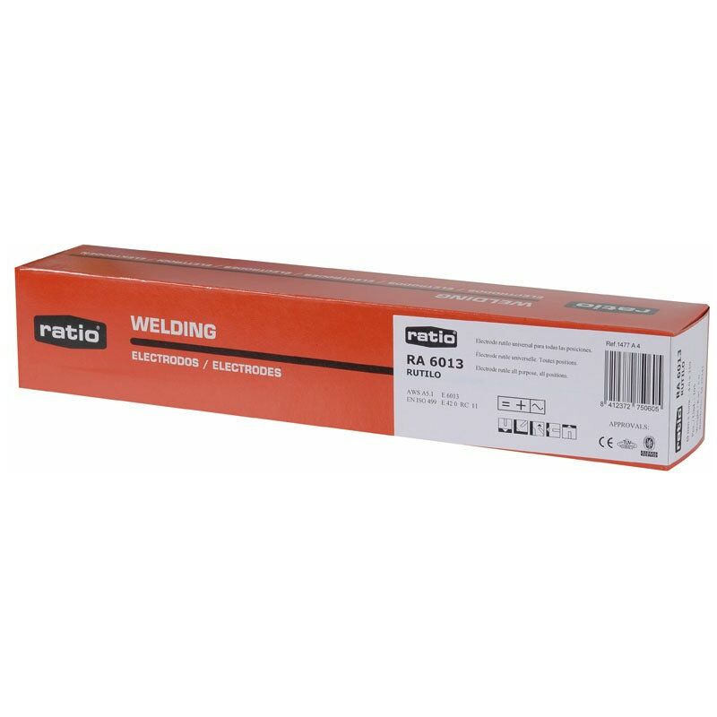1,6 x 300 mm, 35 unidades SOLTER Electrodos de rutilo E6013