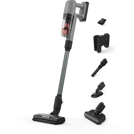 Electrolux Aspirapolvere Senza Filo, Serie Ultimate 700, 50 min di Autonomia, EP71AB14UG, Potente Aspirapolvere Portatile, Spazzola con Luci Guida, Spazzola per Spolverare, PetPro+, 80 dB, Urban Grey