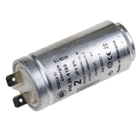 Electrolux - condensador - 2 µf - 1250020813 - 7321429788564
