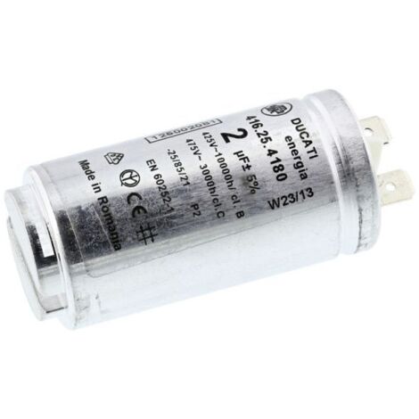 Electrolux - condensateur - 2µf - 1250020813 - 7321429788564