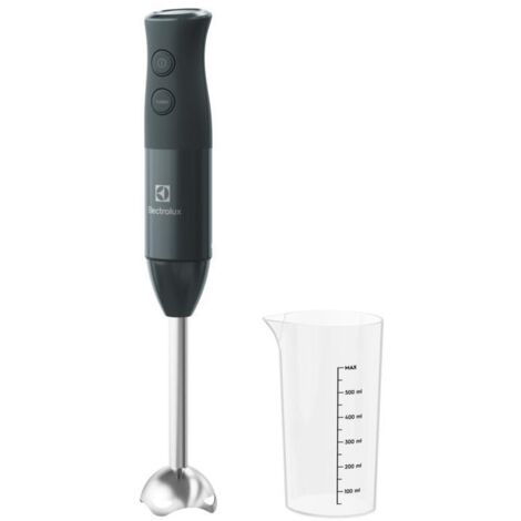 Electrolux E3Hb1-4Gg Frullatore A Immersione Con Tecnologia Truflow, 400 W, Plastica, Nero