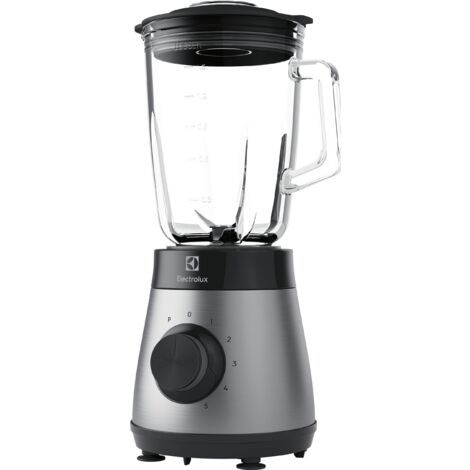 Electrolux E4TB1-6ST Frullatore con Lame TruFlow, 800 W, Plastica, Grigio, 195x196x395mm