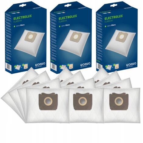 ELECTROLUX E51 E53 AEG XIO ELMB04K SACCHETTI PER ASPIRAPOLVERE 12 pz