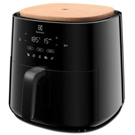 Electrolux EAF5B friggitrice ad aria in acciaio inox e nera 5 litri