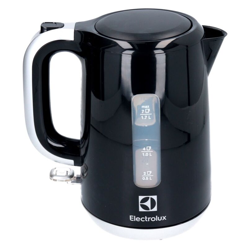 Electrolux EEWA3300 Hervidor 2200W, 1,7 l, Negro/Plata (910 280 279)