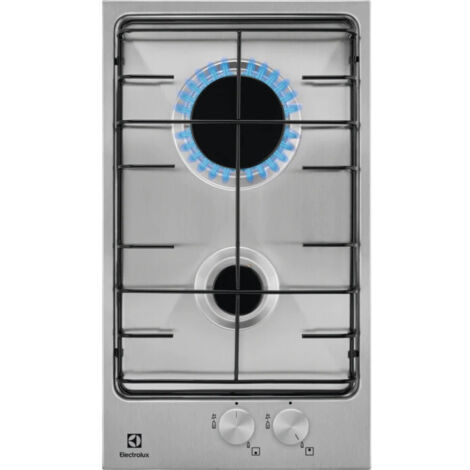 Electrolux EGG3222N piano cottura Acciaio inox Da incasso 29 cm Gas 2 Fornelli