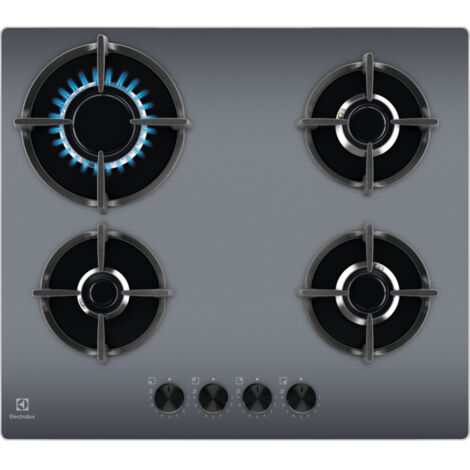 Electrolux EGG64272M Miroir encastrable 59 cm Gaz 4 brûleurs