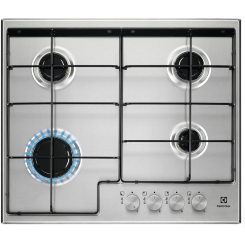 Electrolux EGS6424X table de cuisson acier inoxydable