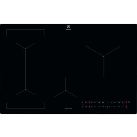 Electrolux EIS82449C Piano Cottura Induzione 80cm 4 Fornelli Nero da Incasso
