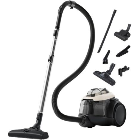 Electrolux EL61H4SW Noir, Blanc