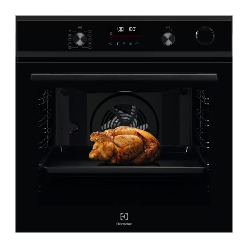 Electrolux EOC6H56H. Dimensione del forno: Media, Tipo di forno: Forno elettrico, Capacità interna forno totale: 72 L. Posizionamento