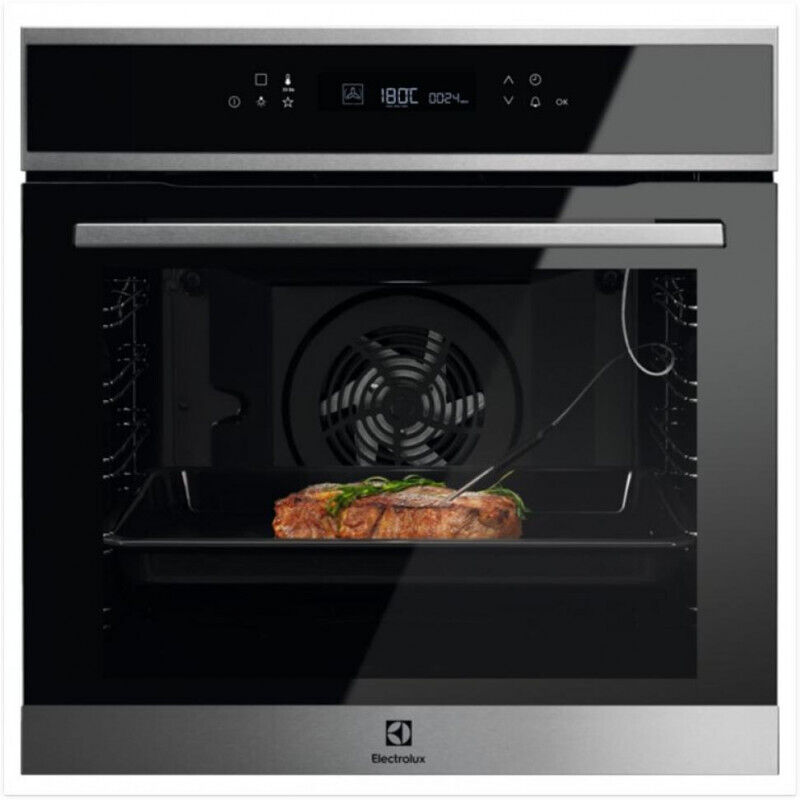 Electrolux - Four intégrable multifonction 72l 60cm a+ pyrolyse inox eoe7p11x