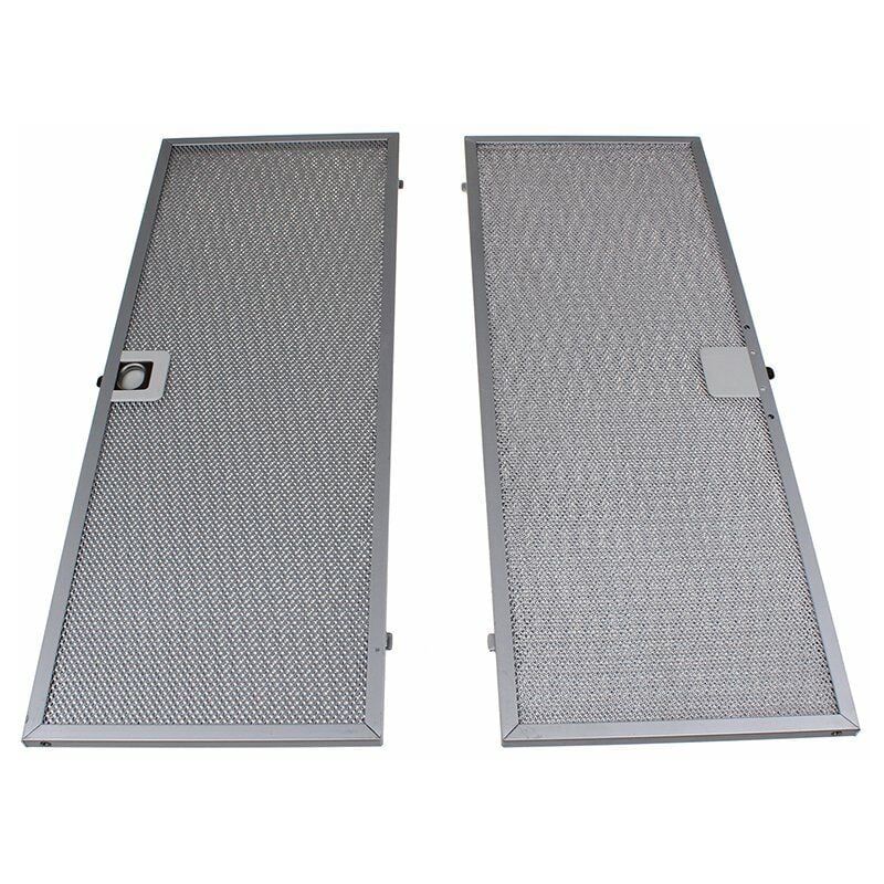 Electrolux - filtres graisse metal arriere par 2 pour hotte ...