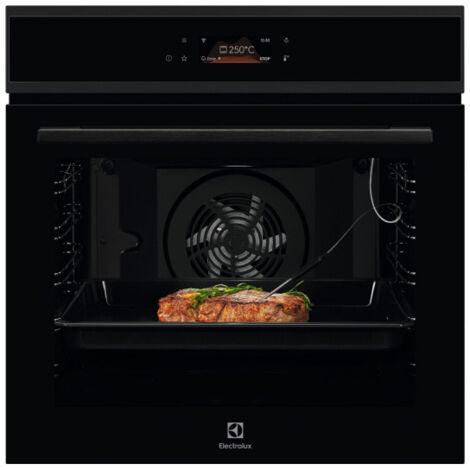 Electrolux – Four encastrable chaleur tournante 72 litres – Classe A+ – Pyrolyse – 17 programmes de cuisson – Dimensions 59,4 x 59,6 x 56,9 cm - EOE8P19WH