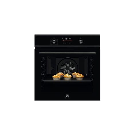 Electrolux – Four encastrable vapeur 72L – Chaleur tournante pulsée – Classe A+ – Puissance 3490W – Nettoyage pyrolyse – 45 programmes de cuisson - EOD6P56WH