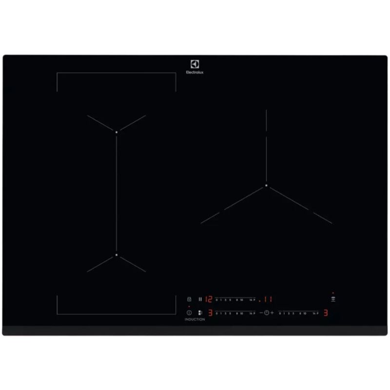 Electrolux - Table de cuisson induction 71cm 3 feux noir eiv 73342
